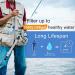 Purewell Outdoor Water Filter - Personal Filtration Straw for Camping & Hiking - Buy Online on SooperMarket.com