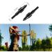 Black Screw-in Archery Bullet Points - 100 Grain, 24 Pieces - Field Target Practice Shooting - Buy Online on SooperMarket.com