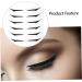 Gogogmee 36 Pairs Glitter Eyeliner Adhesive Eyelid Strips Double Eyelid Strips Double-sided Tape Sticker - Buy Online on SooperMarket.com