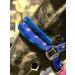 Equipride Horse Print Fur Padded Nylon Headcollars with Lead Rope Royal Blue (Mini Shetland) Royal Blue Mini Shetland - Buy Online on SooperMarket.com