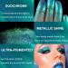 Afflano Shimmery Green Multichrome Eyeshadow - Long-Lasting Glitter for Green Eye Makeup - Buy Online on SooperMarket.com