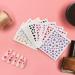 PAGOW 16 Sheets Heart Nail Art Stickers - Self-Adhesive Love Decals for Nail Decoration - Fingernail Stickers for Women, Girls, Kids - Buy Online on SooperMarket.com