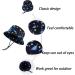 LANGZHEN Beach Sun Protection Hat for Baby Girls | Adjustable Toddler Kids Hat with Chin Strap | Navy Dinosaur Design | Ages 4-8 Years - Buy Online on SooperMarket.com