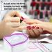 Nail Soaking Bowl Set for Gel Polish Remover & Cuticle Care - 2pcs Pink Soak Off Bowls with Tools - Buy Online on SooperMarket.com