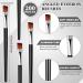 Buy Gerrii 200-Piece Disposable Angled Eyebrow Brushes - Bulk Eyeliner & Brow Tint Tools for Salon & Beauty | International Shipping Available - Buy Online on SooperMarket.com