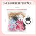 100PCS Flower Shaped Cups Practical Rings Cup For Makeup Artists And Beauty Enthusiasts Mixed Colors - Buy Online on SooperMarket.com