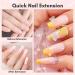 Makartt Poly Nail Gel 50ML Gel Builder for Nails Light Nude Pink Gel Nail Extension Nail Strengthener Hard Gel Color Gel Nail Art Design Multifunctional for Home DIY Salon -Peach - Buy Online on SooperMarket.com