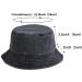 Crazy Era 3 Pack Washed Cotton Bucket Hats - Summer Outdoor Cap Set for Men and Women - Black/White/Gray - One Size - Buy Online on SooperMarket.com