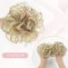 Vlasy Messy Bun Hair Piece | Curly Wavy Scrunchies Extensions | Synthetic Chignon Updo | Girls Hair Accessories (35g F16/613#) - Buy Online on SooperMarket.com