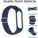 Adjustable Elastic Nylon Straps Compatible with Xiaomi Mi Band 6/Xiaomi Mi Band 5/Xiaomi Mi Band 4/Xiaomi Mi Band 3  Soft Breathable Sport Replacement Wristband for Women Men (Midnight Blue) - Buy Online on SooperMarket.com