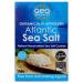 Geo Organics Sea Salt - ORGANIC Unrefined Pure Natural Salt - Naturally Handcrafted Sea Salt Crystals - Additive-Free Non-GMO Gluten-Free Vegan- 250 Grams Salt Box 250g (Pack of 1)