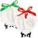 Baby Handprint Footprint Ornament Keepsake Kit - Newborn Imprint Ornament Kit for Baby Girl, Boy - Personalized New Baby Gifts for New Parents - Hand Print Christmas Ornament Kit (Glaze Finish) Glaze Finish Adore