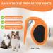 Premium PET Knotting Comb - De-Knot Tool for Cats & Dogs | Remove Matted Hair Effortlessly - Orange/Green - Buy Online on SooperMarket.com