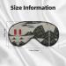 SSIMOO Landscape Painting Eye Mask - Soft Breathable Sleep Mask for Women | Perfect for Travel & Relaxation - Buy Online on SooperMarket.com
