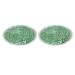 Round Gel Eye Ice Pack - Hot and Cold Therapy for Pain Relief, Dark Circles, Puffiness - Reusable Mini Eye Gel Pad - Green - Buy Online on SooperMarket.com