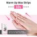 Facial Wax Strips Kit - 24 Strips for Eyebrow Shaping & Hair Removal at Home | Ideal for Sensitive Skin - Includes 4 Calming Oil Wipes - Buy Online on SooperMarket.com
