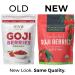 Viva Naturals Organic Dried Goji Berries - Non-GMO, Vegan, 1 lb | Perfect for Baking & Healthy Snacks - Buy Online on SooperMarket.com