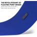 JELS Extra Thick 10MM Yoga Mat - Ergonomic 3D Non Slip Design - SGS Certified TPE Material - For Men and Women - Includes Carrying Strap - Ideal for Yoga, Pilates, and Floor Workouts - 72x26 - Blue - Buy Online on SooperMarket.com