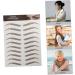 FOYTOKI 9 sheets Shaping Temporary Hairlike Imitation Artificial Transfers Eyebrow Stickers Tattoos False - Buy Online on SooperMarket.com