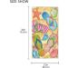 Vdsrup Beach Flip Flops Hand Towels - Summer Seashell Starfish Design - Soft Kitchen Tea Towel - 16 X 30 in - Housewarming Gift - Buy Online on SooperMarket.com