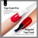 Beetles Glossy Gel Top Coat No Wipe - Clear Long-Lasting Nail Polish for DIY Gel Nails | 0.51 Fl Oz - Buy Online on SooperMarket.com