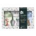 Tommee Tippee Closer to Nature Baby Bottles Woodland Friends | Breast-Like Nipple Anti-Colic Valve (9oz 3 Count) - Buy Online on SooperMarket.com