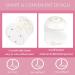 MEKK Mini UV Gel Nail Lamp 18W LCD Type-C Professional Nail Dryer - White - Buy Online on SooperMarket.com