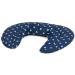Cozy Neck Pillow with Stand-Up Collar - Stars Blue Linseed Heat Pad for Ultimate Comfort - Buy Online on SooperMarket.com