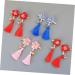 ibasenice 1 Pair Tassels Hairclips Hair Barrettes for Girls Hair Accessories for Girls Flower Hair Accessories Polymer Clay Cane Kids Hair Accessories Qipao Chinese Style Pair Clip Child - Buy Online on SooperMarket.com