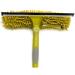 DocaPole Window Squeegee and Scrubber Combo Attachment, 3 Squeegee Blades Included, Compatible with Any DocaPole One Button - Single Pivot