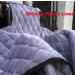 Winter Thicken Wheelchair Warmer Blanket Windproof Fleece Lined Cozy Leg Cover with Zipper 130x66 cm - Buy Online on SooperMarket.com