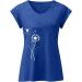 Short Sleeve T Shirts Clothing Woman T-Shirt Casual Black Clothing Top Women's Floral Pattern for Women Crop Tops Shirt Shirts Top Women's Summer Tank Top 3-blue M - Buy Online on SooperMarket.com