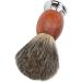 Professional Portable Shaving Brush for Men - Ergonomic Wooden Handle Soft Hair Elegant Design | Ideal for Home & Salon Use - Buy Online on SooperMarket.com