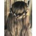 Chargances Bridal Pearl Hair Vine Headband - Boho Wedding Hairpiece for Bride, Bridesmaids, Flower Girls - Silver - Buy Online on SooperMarket.com