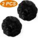 JJstar 2PCS Curly Fake Hair Buns Donut Tousled Updo - Jet Black - Buy Online on SooperMarket.com