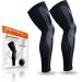 B-Driven Sports Full Leg Compression Sleeves - 20-30mmHG Medical Grade - Running and Recovery Support for Men and Women - Thigh, Calf, and Knee Compression - Size Medium - Buy Online on SooperMarket.com