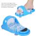 Shower Foot Scrubber for Simple Feet Cleaning Foot Washer for Shower Floor Mat with Suction Cups Removes Dead Skin Improves Relieves Pressure Blue - Buy Online on SooperMarket.com