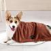 Extra Absorbent Microfiber Dog Towels - 4 Pack for Small & Medium Dogs - Soft & Durable (35x75 cm) - Ideal for Cats Too - Buy Online on SooperMarket.com