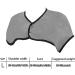 Zceplem Heating Pillow for Shoulder - 360 Thin Heated Neck Wrap | Washable Velvet Neck Warmer for All Seasons | Large Light Gray Neck and Shoulder Relaxation Pillow - Buy Online on SooperMarket.com