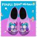 Kids Toddler Water Shoes Quick Dry Aqua Socks Non Slip Beach Swim Pool - D-Purple Shiny Mermaid - Size 12.5-13 Little Kid - Buy Online on SooperMarket.com