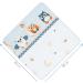 Baby Swaddle Wrap Blanket/Newborn Cotton Swaddling Sleeping Bag 0 to 3 Months (Owls Grey) 6 - Buy Online on SooperMarket.com