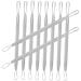 BELLIFFY 7pcs Double-headed Extrusion Ring Pimple Tool Needles Blackhead Removers Cleaning Kits Pimple Needle Pimple Removers Double-headed Beauty Tools Comedone Extractors