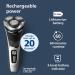 Philips Norelco Shaver 3900 - Rechargeable Wet & Dry Electric Shaver with Pop-up Trimmer Charging Stand & Travel Pouch - Silver S3341/92 | Buy Now for International Shipping - Buy Online on SooperMarket.com