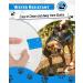 Looxmeer 7m Neon Blue Dog Tow Line - Robust Training Line with Storage Bag | International Shipping Available - Buy Online on SooperMarket.com