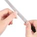Quesuc 2 Pieces 4 Sides Stainless Steel Nail File Manicure Nail Tools 2 Size (Black) - Buy Online on SooperMarket.com