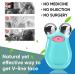 Microcurrent Face & Neck Massager for Wrinkle Reduction and Skin Tightening - Intelligent Facial Device for Contoured Beauty - Blue - Buy Online on SooperMarket.com