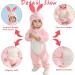 Doladola Baby Cartoon Animal Hooded Onesie Pajamas 18-24 Months - Rabbit Design - Buy Online on SooperMarket.com