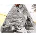 Emergency Foil Camping Blanket 130cm x 210cm - Ideal for Hiking & First Aid - Buy Online on SooperMarket.com