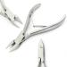 INGROWN Toe Nail Clippers Nippers Cutters Flame Point Podiatry Instrument 5" Professional Thick Toe Nail Chiropody