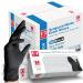 Basic Medical Black Nitrile Exam Gloves - 5 Mil - Latex-Free & Powder-Free - NGPF 1045 (Case of 1 000) Medium Black Medium Gloves